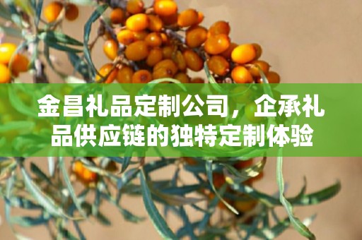 金昌礼品定制公司，企承礼品供应链的独特定制体验